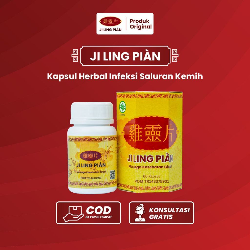 Ji Ling Pian Kapsul Herbal ISK BPOM