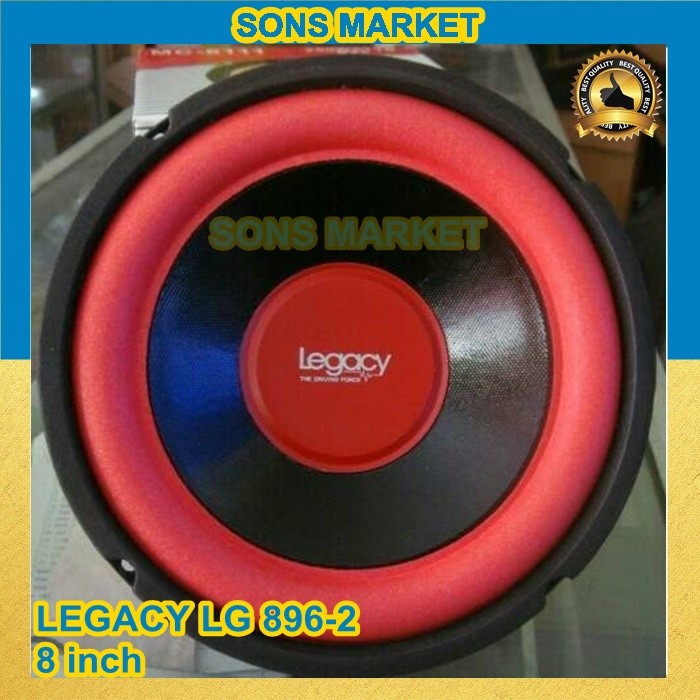 SPEAKER SUBWOOFER 8 inch LEGACY 8 LG 896-2/ 8" LEGACY WOOFER LG896-2