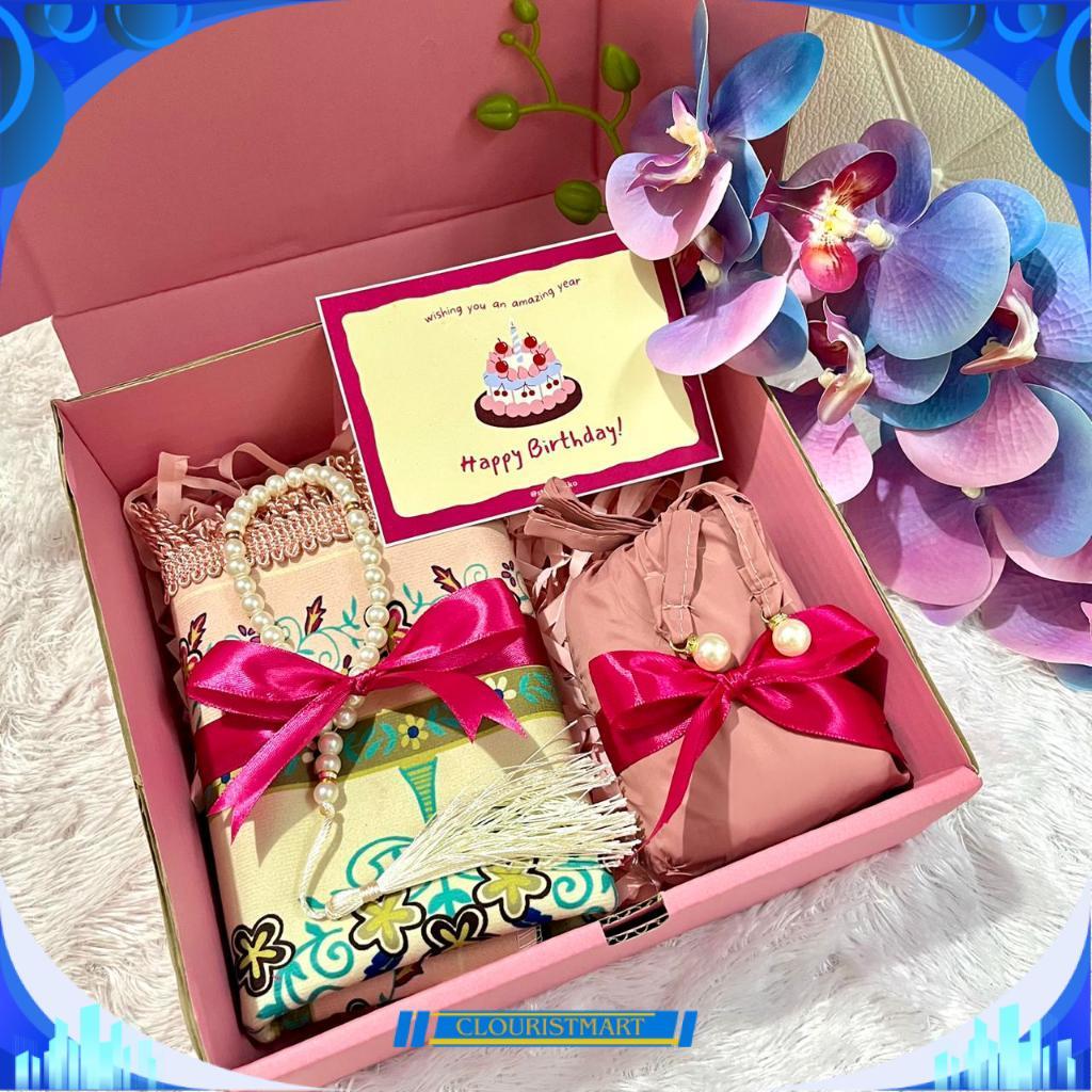 Kado Ulang Tahun Cewek Hampers Mukena Travelling Hadiah Lebaran Idul Fitri CMT