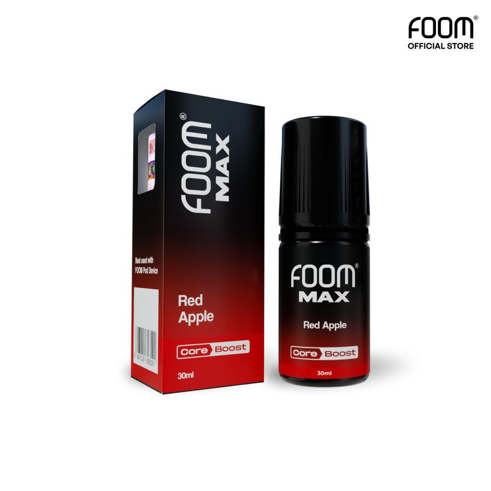 [SALT] - Foom MAX RED APPLE 30ML 30MG by Foom Lab Global Liquid Pods Salt Nic