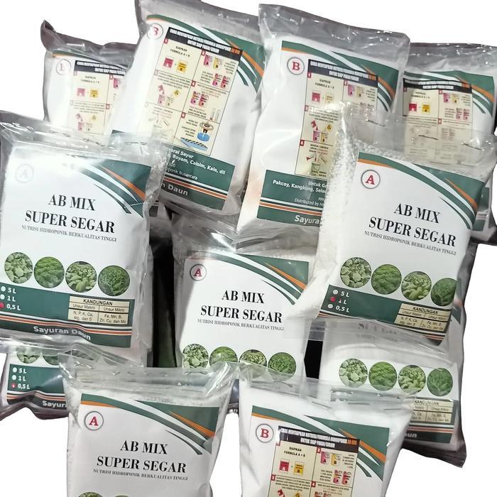 Nutrisi Hidroponik AB MIX Sayur 1 liter