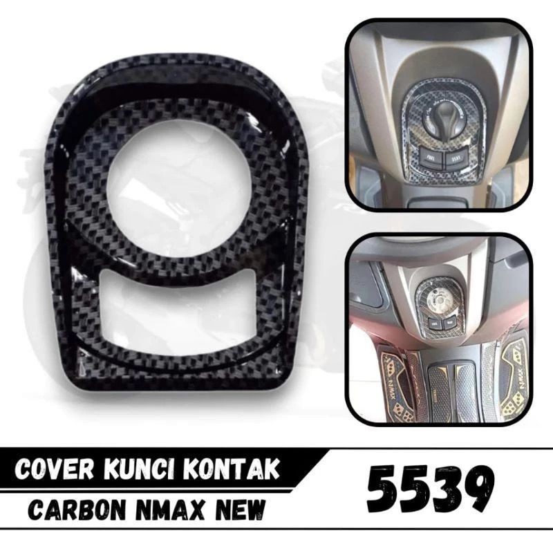 Cover Kontak Kunci Nmax 2020-2024 Carbon Penutup New Nmax Turbo Neo S Techmax 2024 Tutup Kontak Yama