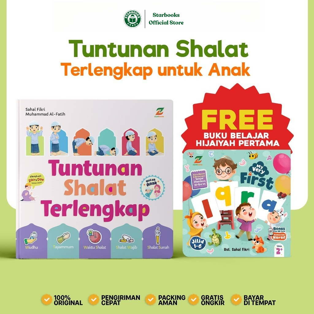 Limited Deals Tuntunan Shalat Terlengkap Untuk Anak - Buku Sholat Anak Bergambar Lengkap