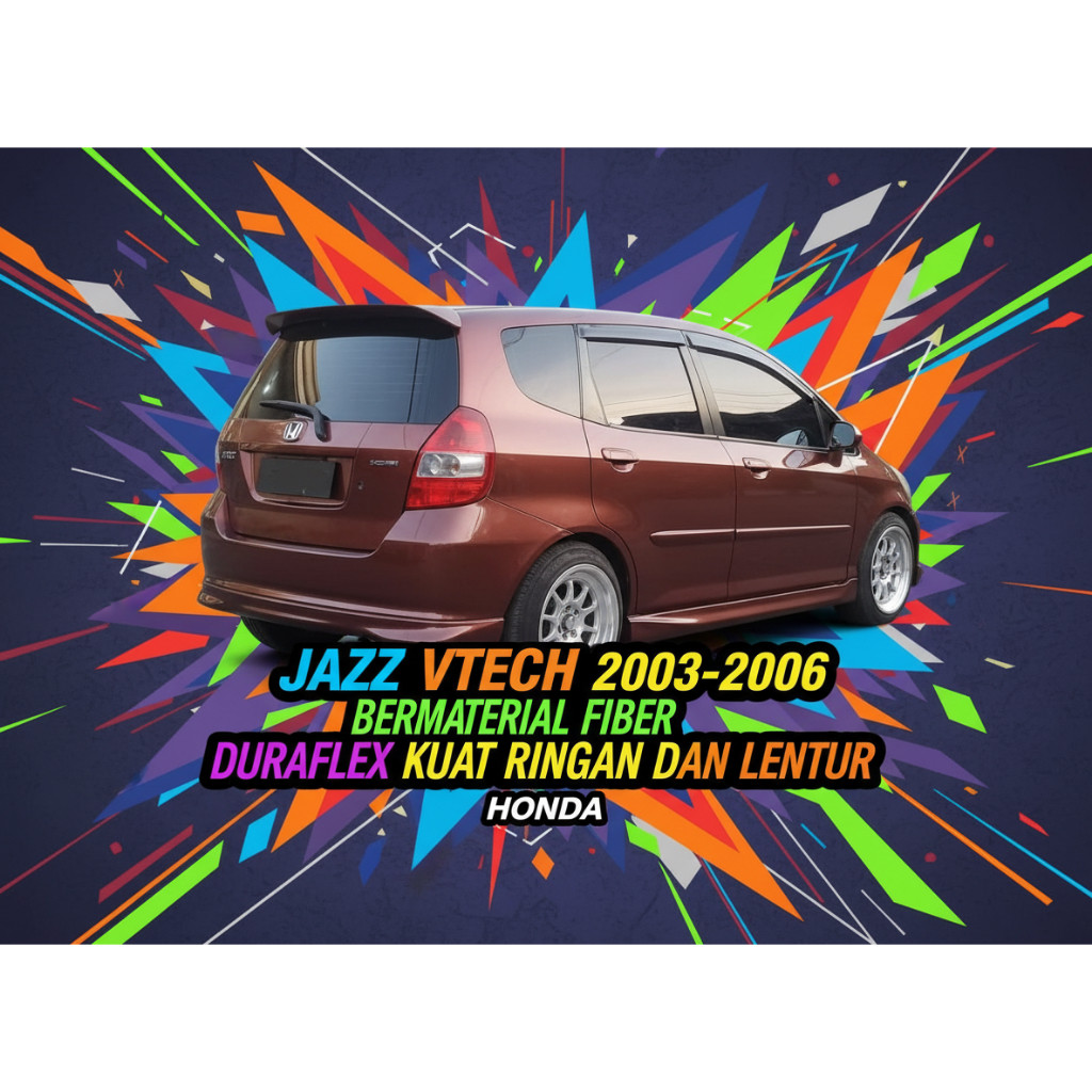 cicilan 0% BODY KIT BODYKIT HONDA JAZZ GD3 2004 2005 2006 VTECH bodikit jazz body kit jazz