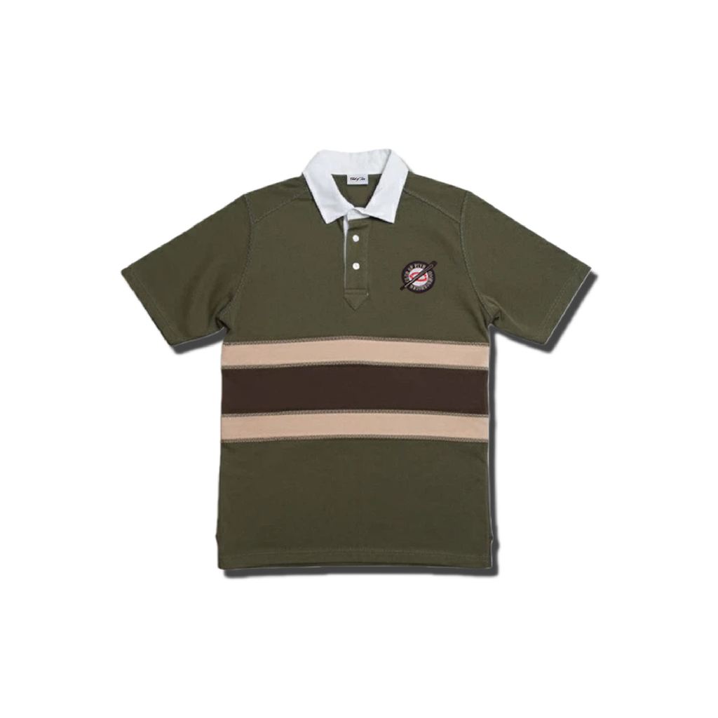 Neighborhood Military Green Rugby Shirt
