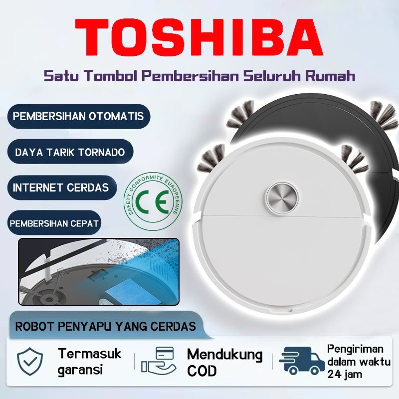 ( Tekno Digital ) Robot penyapu cerdas yang sepenuhnya otomatis Pembersihan cerdas murni dan luar bi