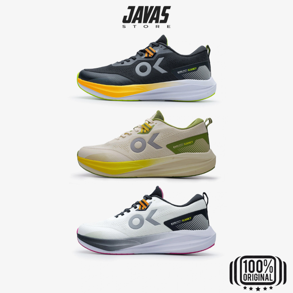 Sepatu Running Kanky Supreme Original Sneakers Pria Wanita