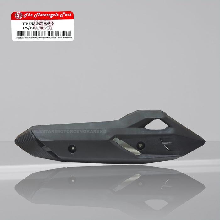 (GMA Onderdil) COVER TUTUP TAMENG PELINDUNG KNALPOT VARIO 125 150 2015-2017 LED PNP VARIO 125 LAMA M