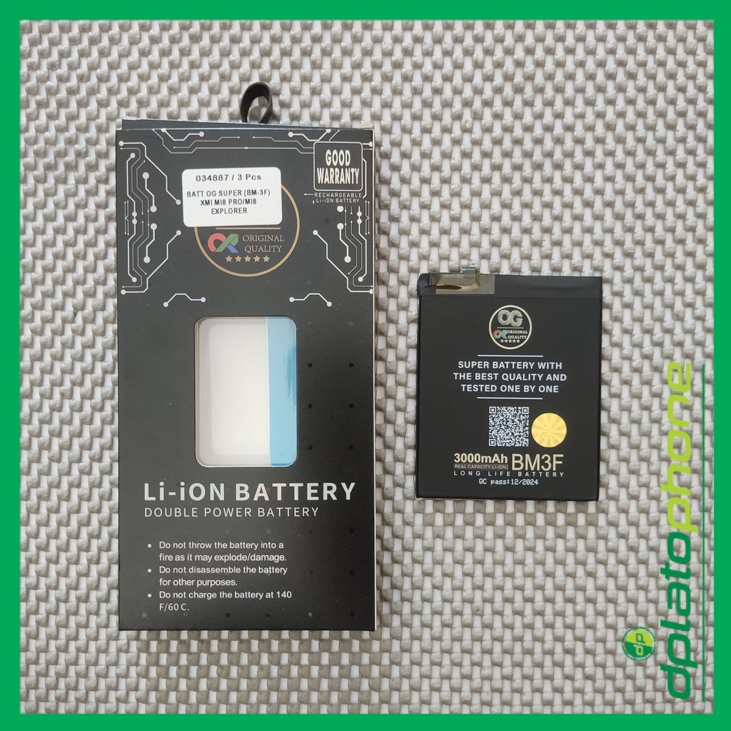 BATTERY (BM-3F) XIAOMI MI8 PRO/MI8 EXPLORER - OG SUPER