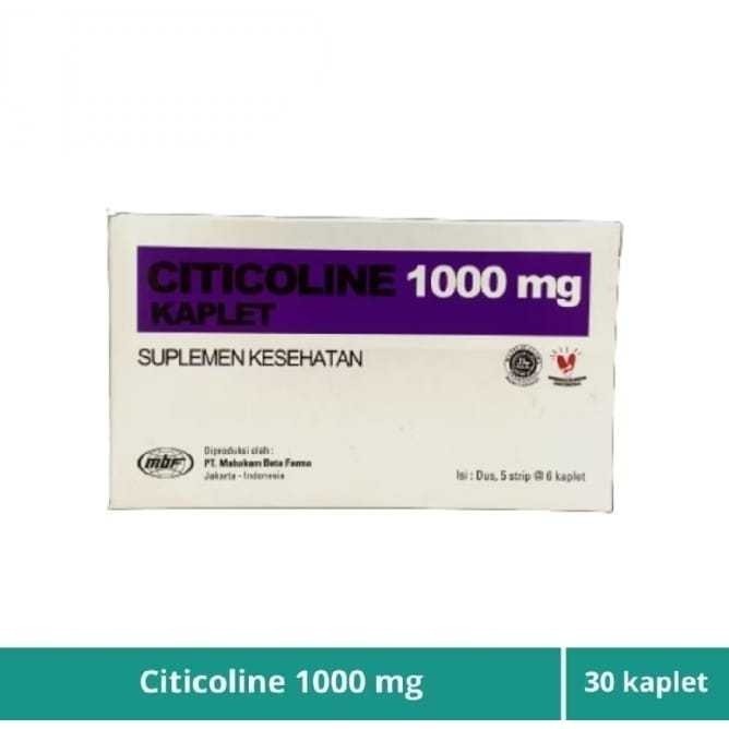 Citicoline 1000 Mahakam Box 30 Tablet