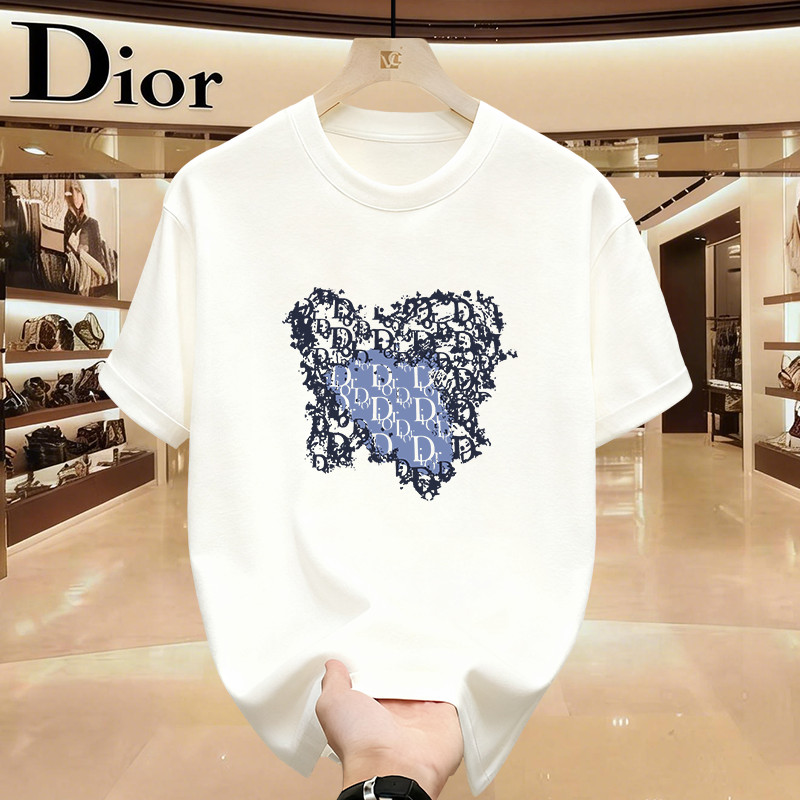 kaos pria Kaos Distro Pria Dior  kaos polos T-shirt Lengan pendek kaos distro kaos pria distro origi