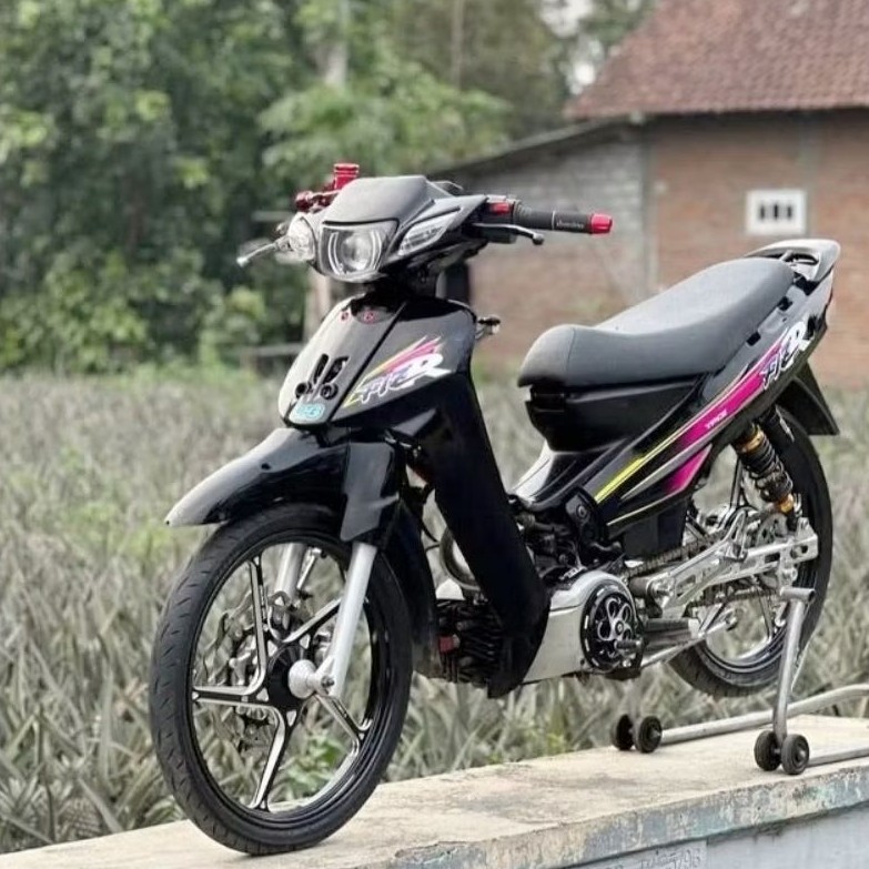 STRIPING STRIPING STIKER POLET LIST BODY STANDAR FIZR 1996 1997 1998 HITAM PINK BERKUALITAS ORI KING