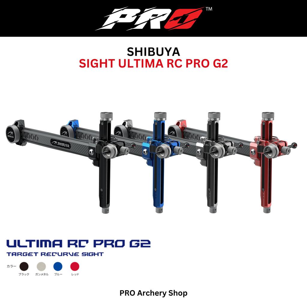 SHIBUYA SIGHT ULTIMA RC PRO G2 | FISIR RECURVE STANDARD NASIONAL BOW SHIBUYA | ALAT BIDIK PRESTASI |