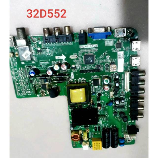 PLD32D552 - Mb - Mainboard - Motherboard - Mobo - Micom - Modul - Mesin Tv LED Polytron PLD32D552 - 