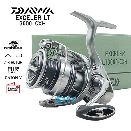 Reel DAIWA EXCELER LT 1000 2500 3000 TH 2023 SUPER SMOOTH | REEL DAIWA EXCELER LT TERLARISS