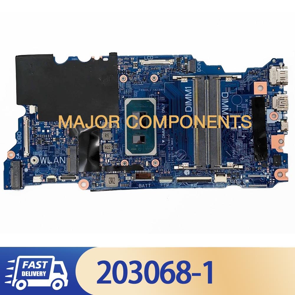 203068-1 09W2VM 9W2VM For Dell Latitude 14 3420 Notebook PC Mainboard Intel Core i5-1135G7 Laptop Mo