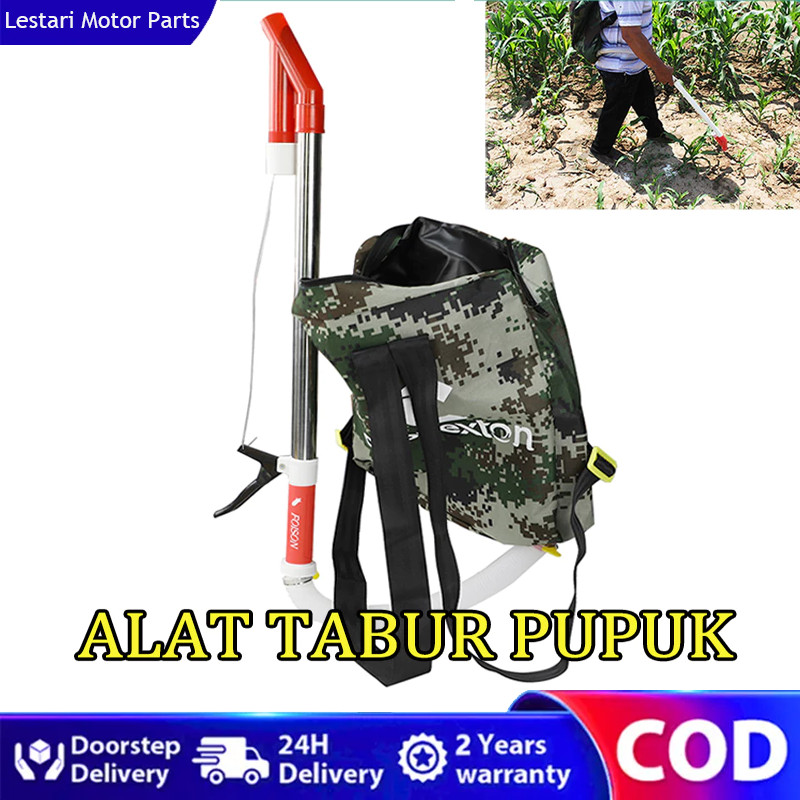 25Kg Alat Pemupuk Alat Tabur Pupuk Padat Alat Tabur Pupuk Pemupuk Jagung Pertanian Penabur Pupuk Tan