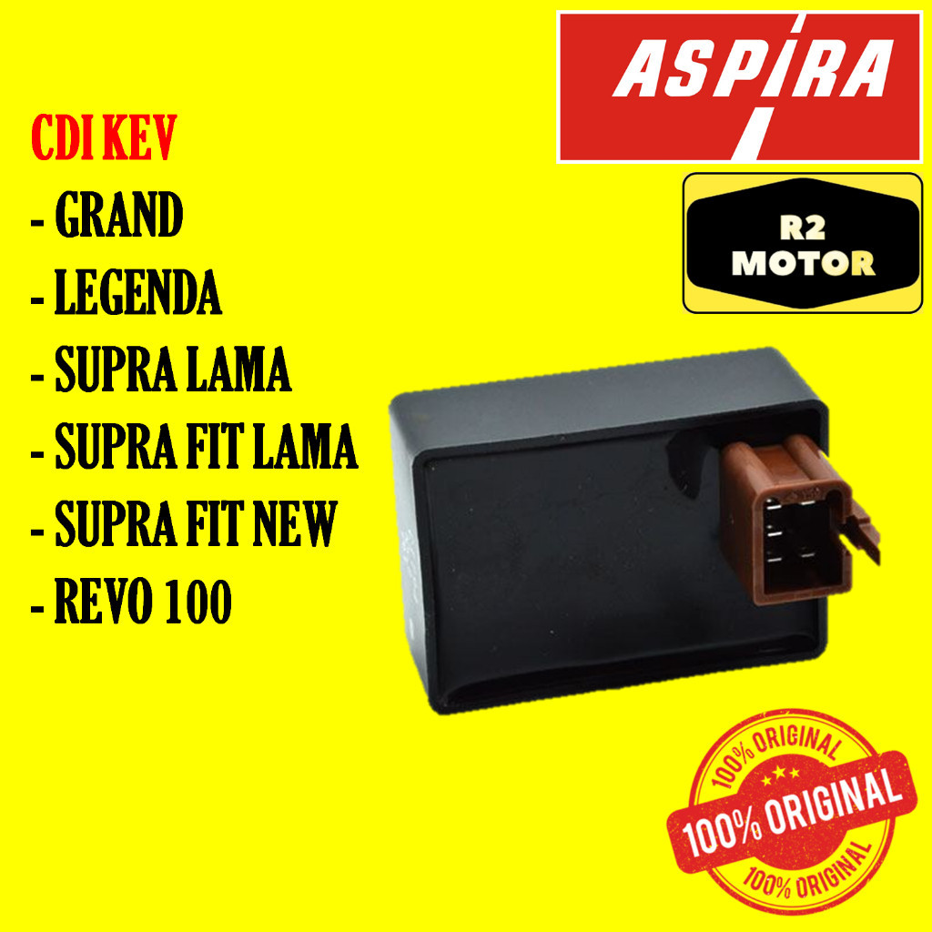 CDI UNIT KEV ASPIRA GRAND LEGENDA SUPRA FIT LAMA NEW REVO 100 WIN ORIGINAL