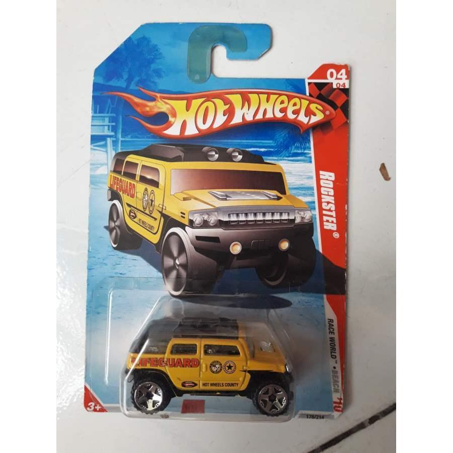 HOTWHEELS HOT WHEELS  ROCKSTER  RACE WORLD  BEACH '10  RARE