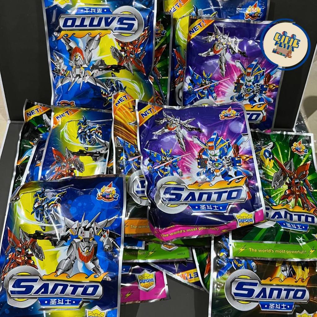 20Pcs BP-Bongkar pasang robot SANTO saset