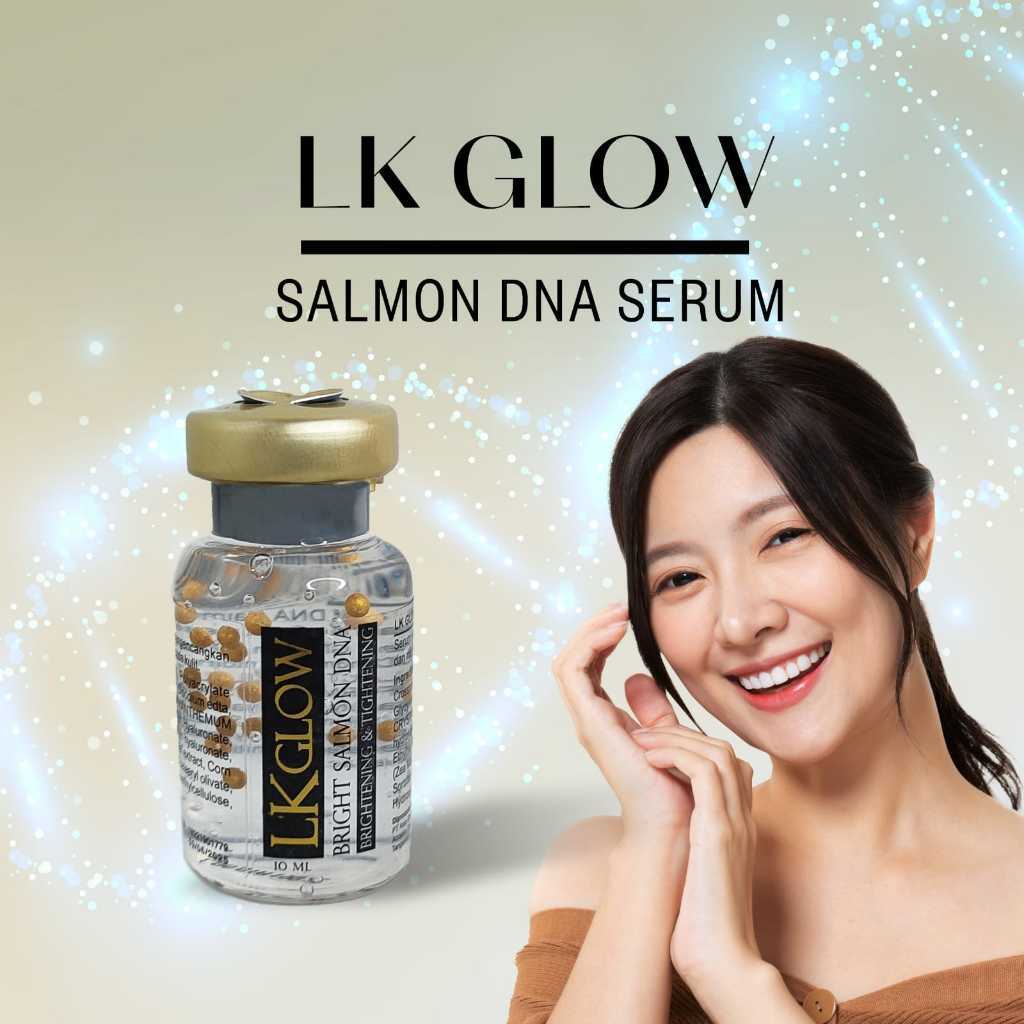 SERUM SKIN BOOSTER SALMON DNA BPOM RI LK GLOW BEAUTY SKIN CARE / Serum DNA Salmon