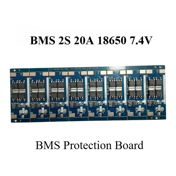 BMS Modul 2S 20A Li-Ion Lithium Battery 18650 Charger PCB BMS Protection Board 7.4V