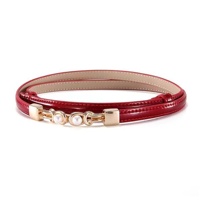 Girl's Vibe Sabuk Ikat Pinggang Wanita Adjustable Gaya Kekinian Tali Pinggang Baju dan Celana Fashio