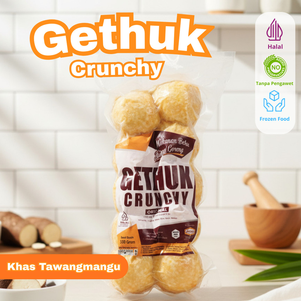 Gethuk Crunchy Original Frozen Makanan Siap Goreng Merk Lummer Camilan  Frozen Makanan Siap Goreng H