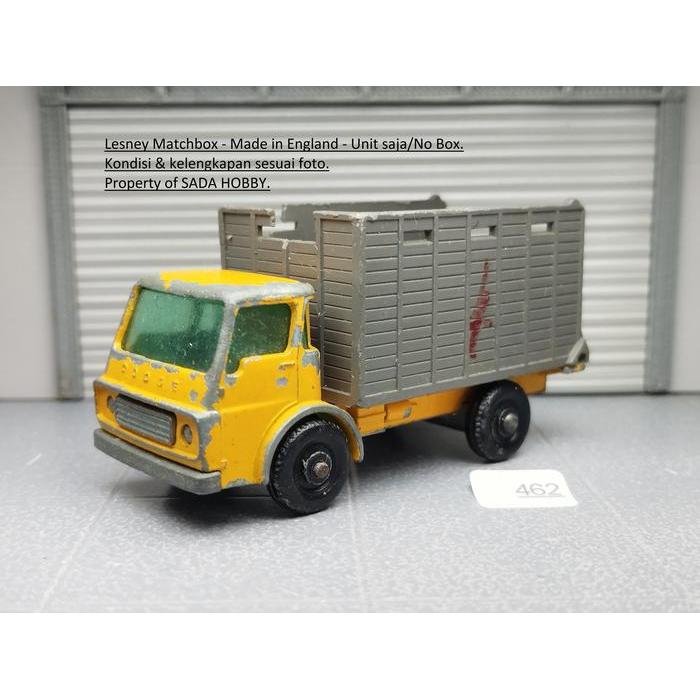 Lesney Matchbox No 37 Dodge Cattle Truck England Ban Tusuk Vintage Diecast Unit Only JUNK Dcast