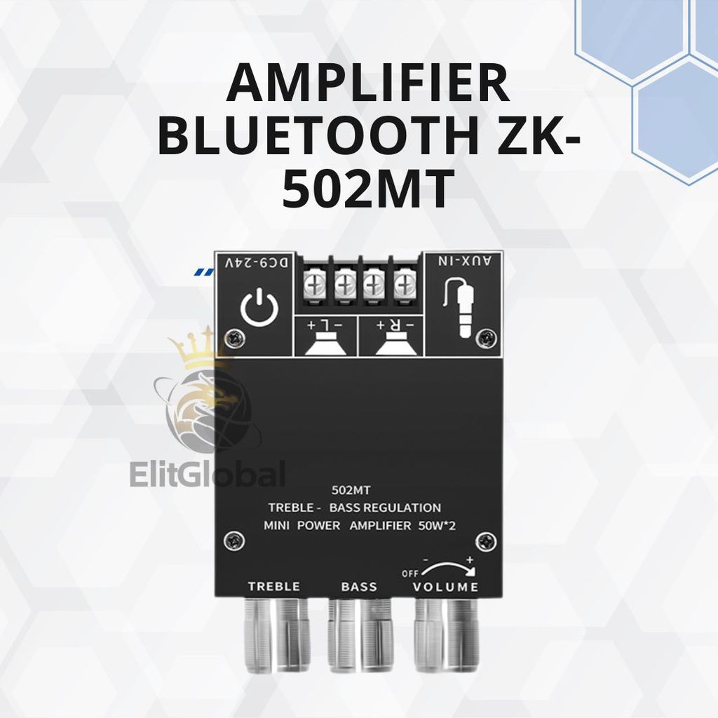 Kit Amplifier Subwoofer Mono TPA3116 Class D 150 Watt