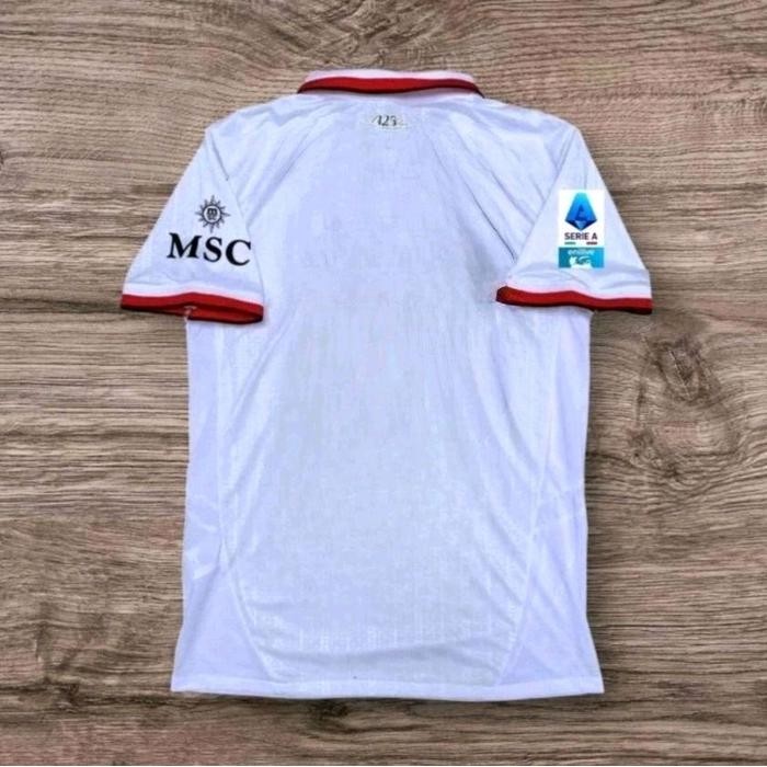 JERSEY BOLA PLAYER ISSUE MILAN AWAY FULL PATCH 2024 2025 BEST QUALITY