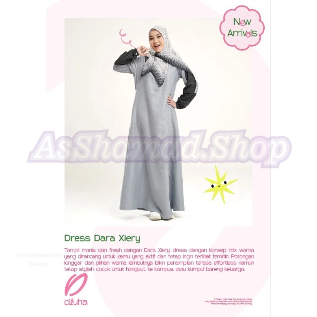 RABBANI - Dress Dara Xiery - GAMIS REMAJA - DLUHA RABBANI - DRESSLIM RABBANI - MODEL TERBARU 2026 As