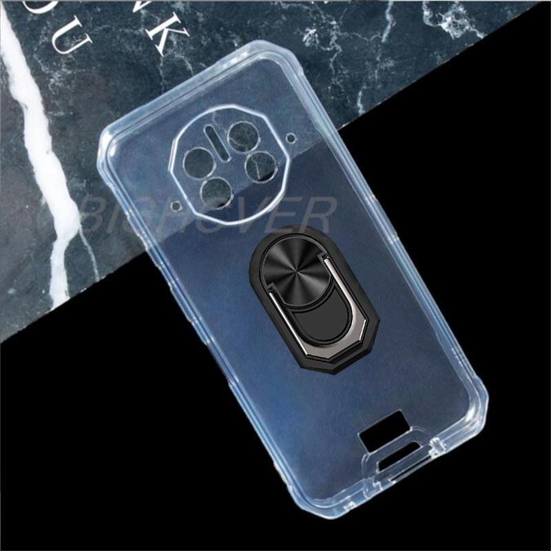 Shockproof Ring Holder For Doogee V Max S100 S51 S61 Pro S89 S96 S98 S99 V30 V10 V11 Case Soft Silic