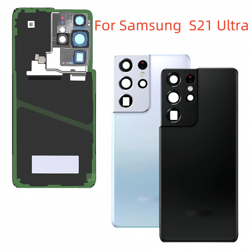 Battery Cover For Samsung Galaxy S21 Ultra 5G SM-G998B/DS SM-G998U1 SM-G998N SM-G9980 Back Cover Rea