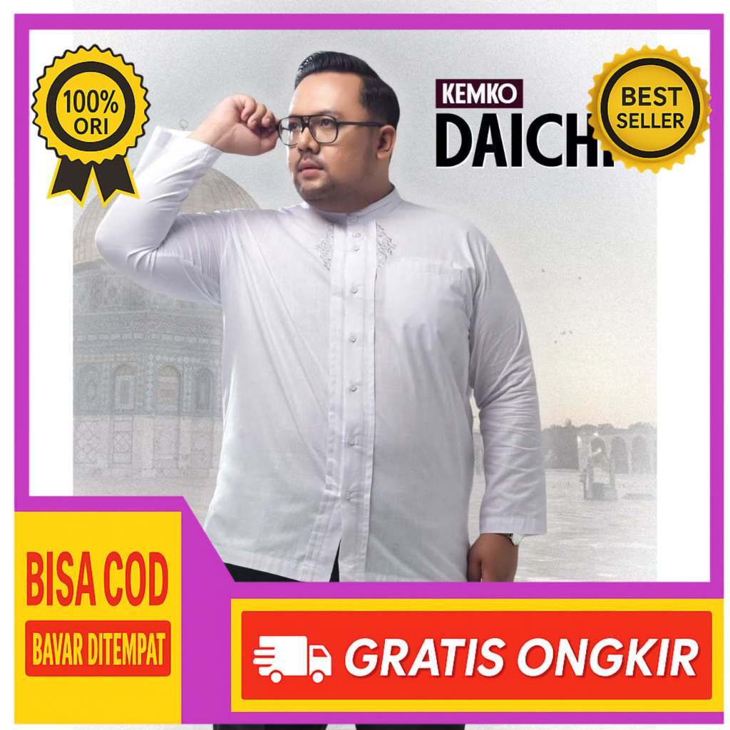 Rabbani ori - Kemko Daichi | Kemeja Koko Daichi | Kemeja Koko Lengan Panjang Rabbani | Kemeja Koko R