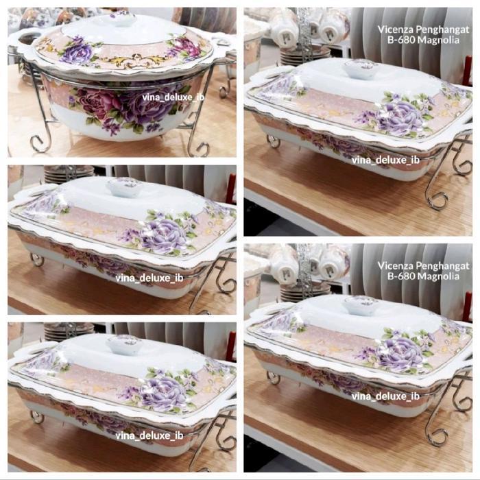 RAMADAN SALE - Prasmanan Set Vicenza Magnolia 4+1 Kitchenware