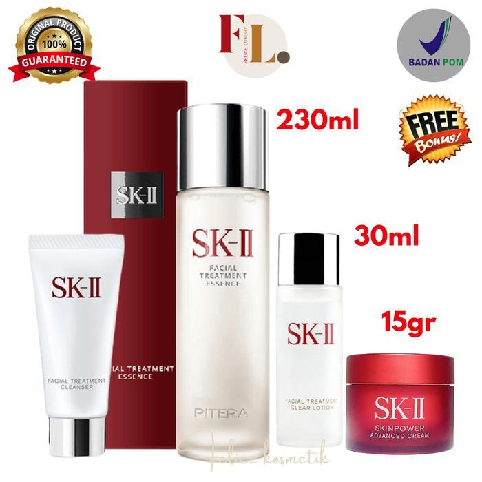 SK-II SKII SK II FTE 230 ML LIMITED EDITION RNA POWER CREAM Wajah Cleanser Pencerah Perawatan Moistu