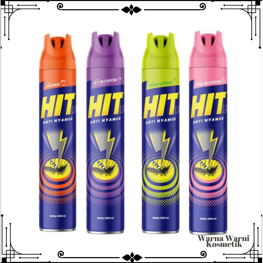 HIT Aerosol  600 ml Obat Nyamuk Semprot Ampuh Basmi Nyamuk