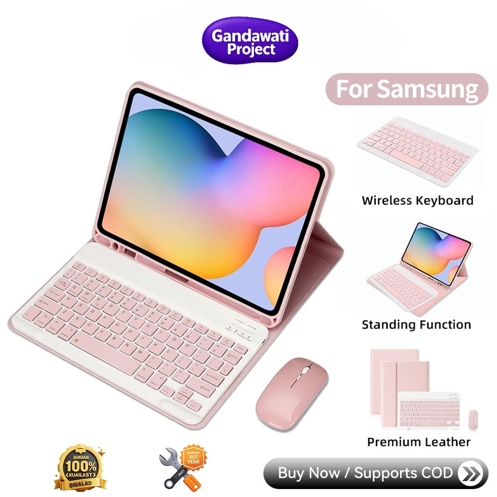 DANYCASE Samsung case set Tablet Cover with Keyboard Mouse for Samsung Galaxy Tab A11 S11 S10 Lite S