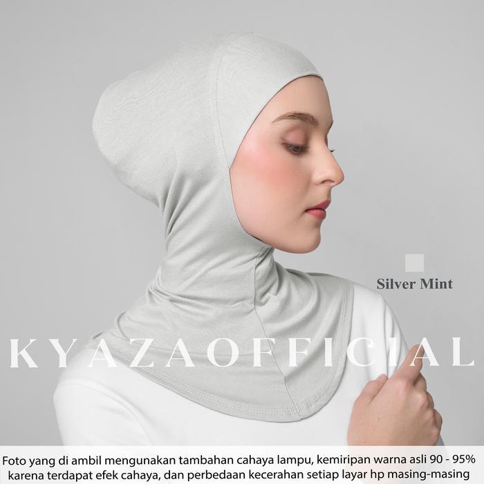 KYAZA  Inner Ninja Malay Sport Tanpa Resleting Rayon Super Soft Jilbab Instan CI Put Kaos Ciput Dala
