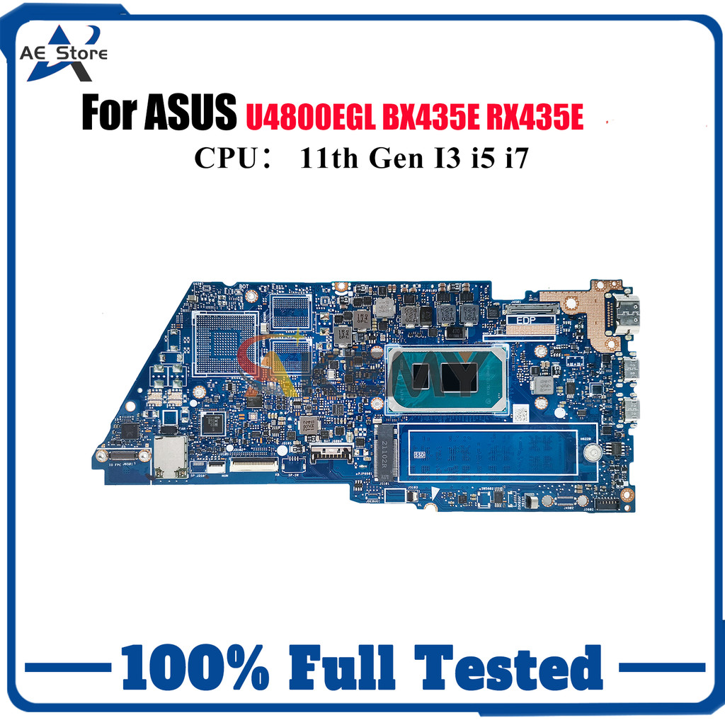 UX435EA Laptop Motherboard For ASUS ZenBook U4800EGL RX435E UX435EG BX435E UX435E UX435EA Mainboard 