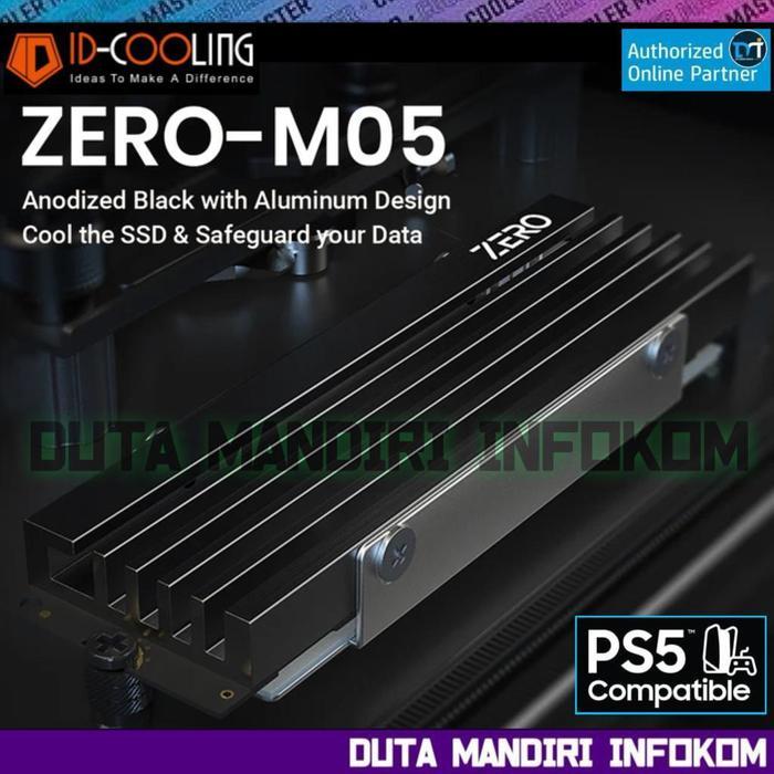 DISKSPACE ID Cooling ZERO M05 - M.2 2280 NVMe NGFF SSD Heatsink Cooler