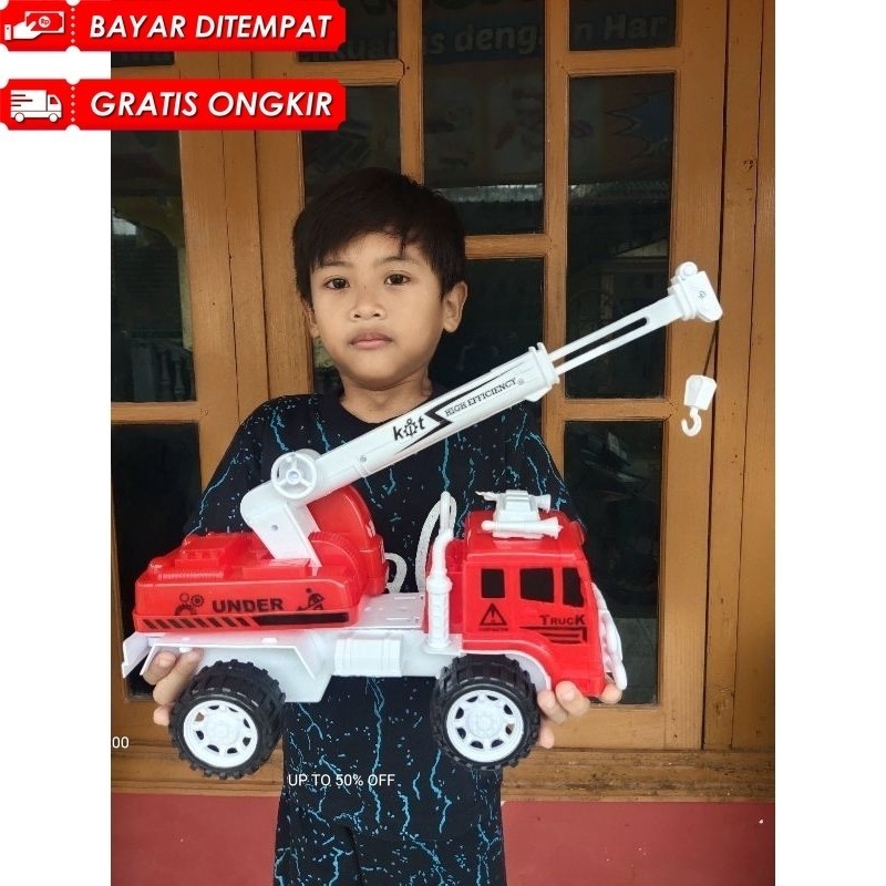 BISA COD RT Mainan anak Mobil derek/pancing, bahan berkualitas, AK 06 SNI MURAH