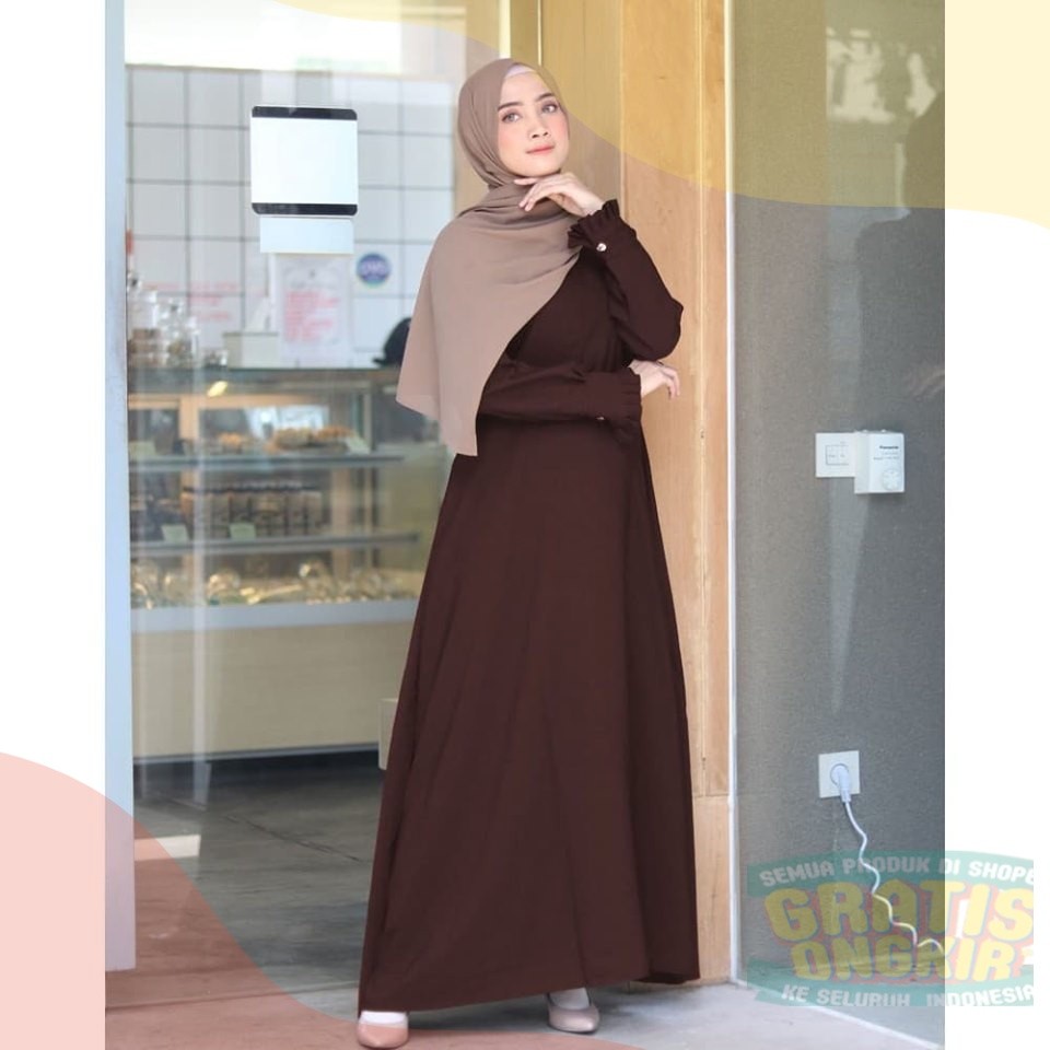GAMIS WOLFIS POLOS PREMIUM TERMURAH / GAMIS POLOS WOLFIS GRADE A / GAMIS POLOS TERMURAH BAHAN WOLFIS