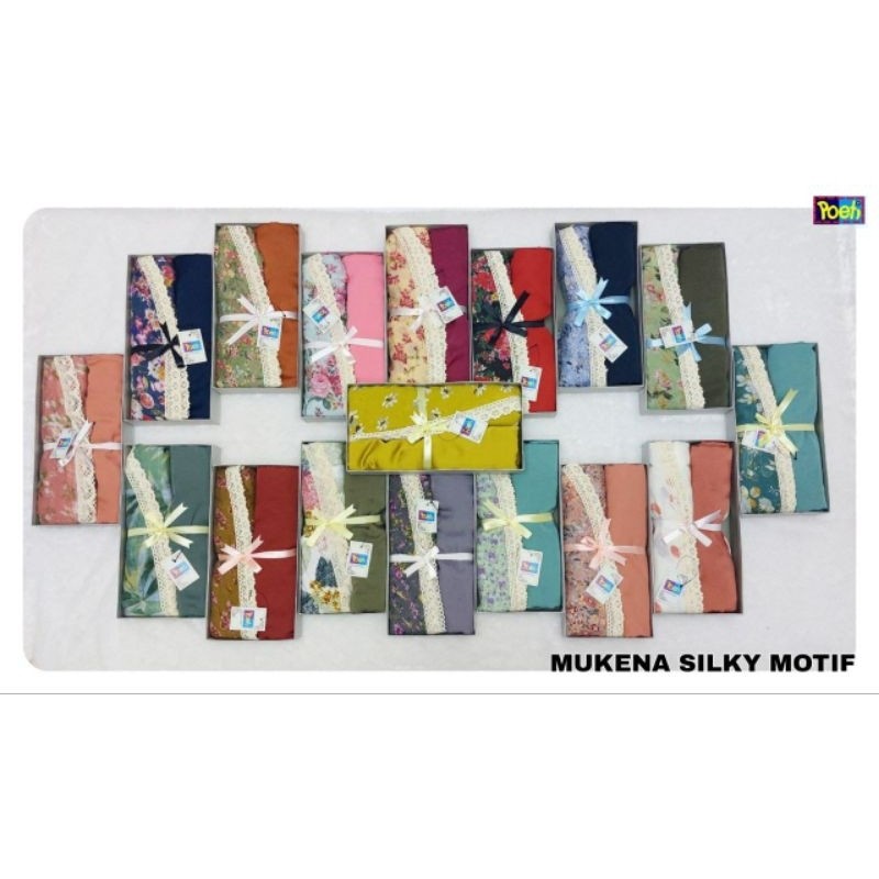 new Mukena silky premium poeti dan mukena mumbai silk