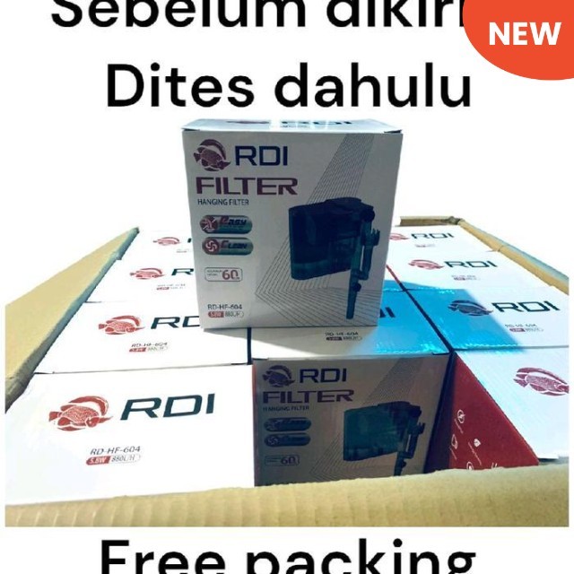 Filter gantung Rdi hf 604 / filter gantung aquarium / filter gantung / filter aquarium