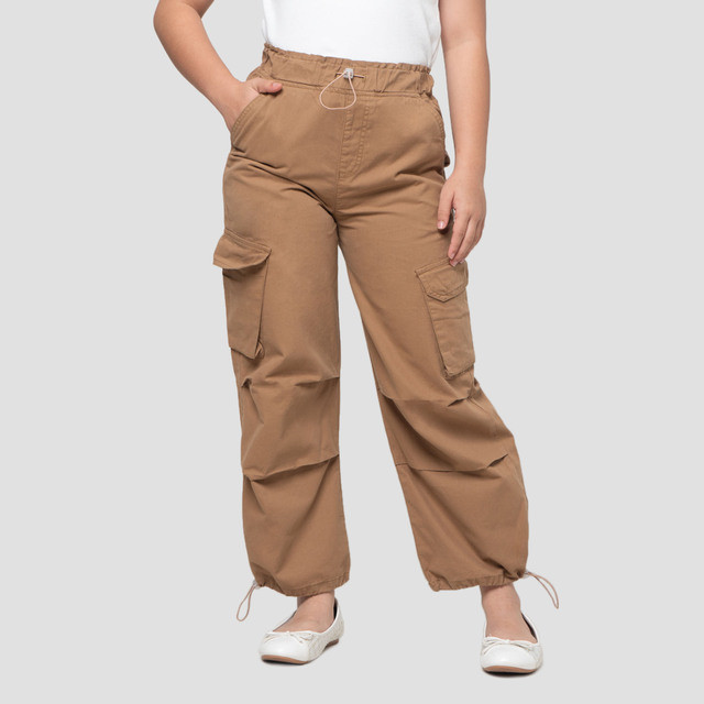 Nevada Paperbag Cargo Wide Celana Anak Perempuan 123372762