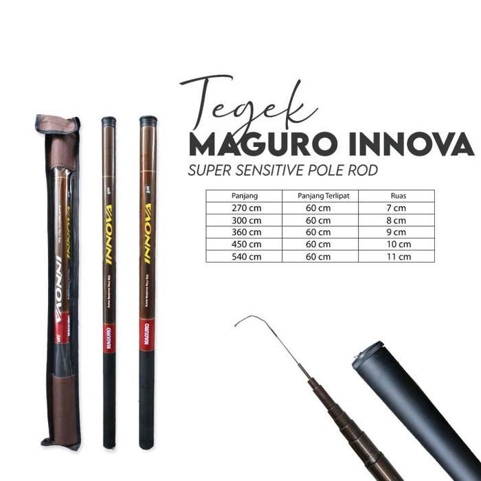 Joran Tegek Maguro Innova 270 300 360 450 540 Carbon - 3.60cm