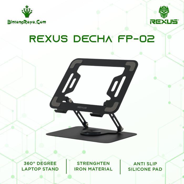 LAPTOP STAND REXUS DECHA FP02/STAND LAPTOP NOTEBOOK FP-02 360 ROTATION
