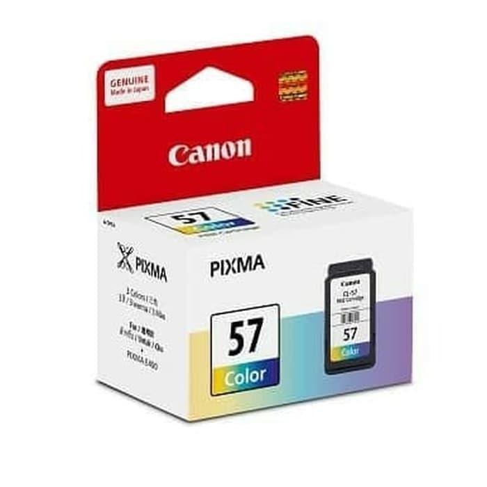 TINTA PRINTER GINAL CANON PIXMA PG-47 ACK CL-57 COLOUR E400 E410